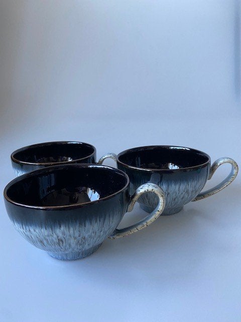 3 Denby cappuccino mokken NIEUW, Ophalen of Verzenden, Nieuw, Overige stijlen, Kop(pen) en/of Schotel(s)