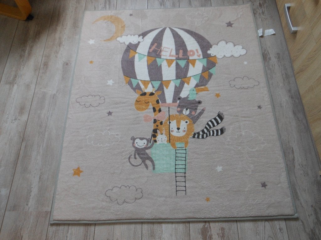 Erg leuk kleed voor de kinderkamer. 120x100 cm., 100 tot 150 cm, Zo goed als nieuw, Rechthoekig, 50 tot 100 cm