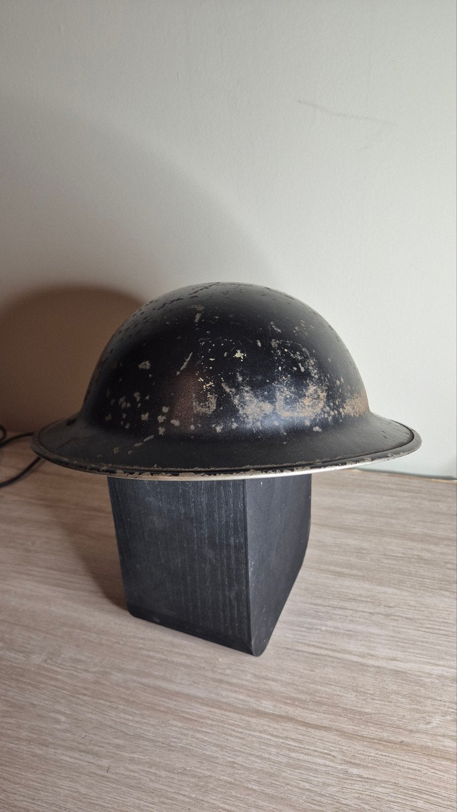 Britse Brodie Helm MK2 WW2 Civiel met 'RD' markering, Verzamelen, Ophalen of Verzenden