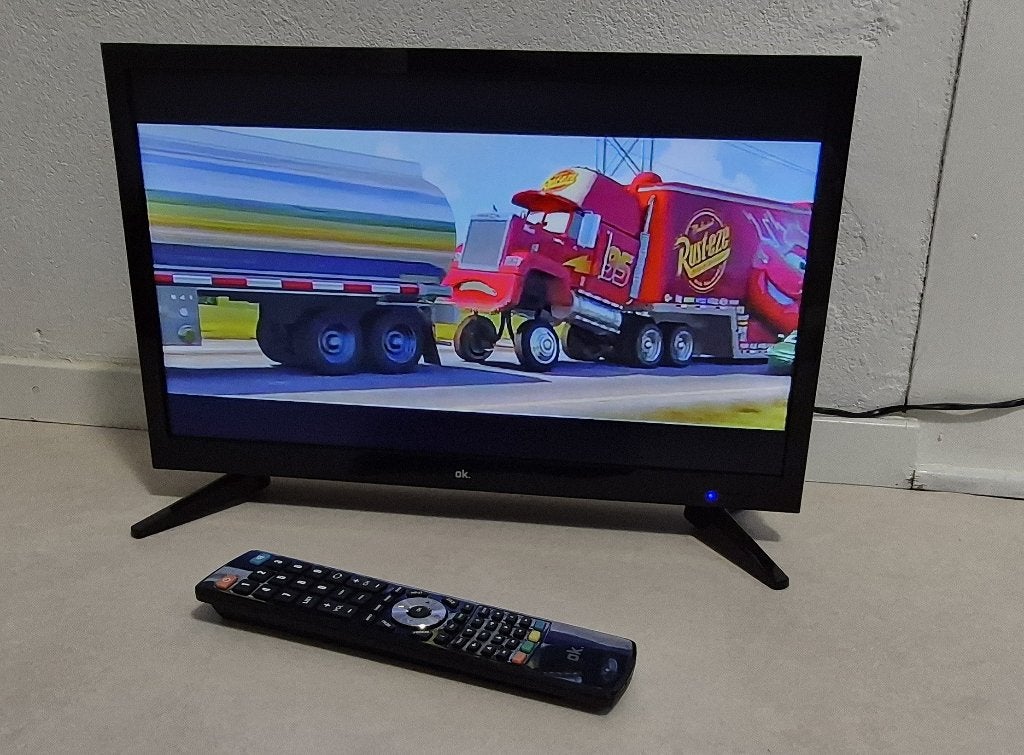 Kleine tv van het merk OK 19 inch, Audio, Tv en Foto, Televisies, Gebruikt, 50 Hz, 40 tot 60 cm, Full HD (1080p)