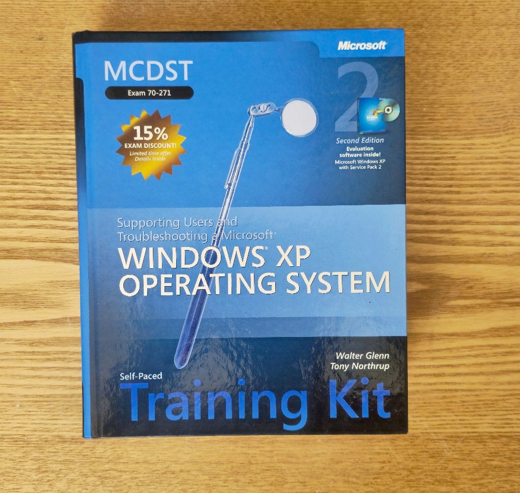 MCDST Windows XP Training Kit 70-271 compleet, Besturingssystemen, Ophalen of Verzenden, Onbekend, Gelezen