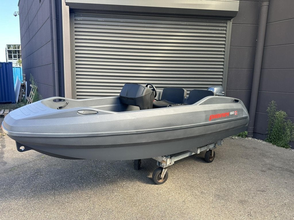 Pioner GO met Yamaha F9.9JEL, Watersport en Boten, Benzine, Overige merken, 4 m, Nieuw