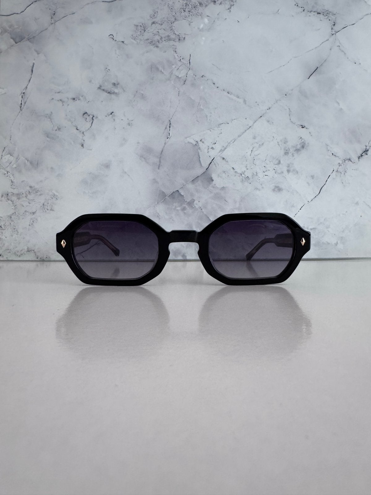 John Dalia Milla C100 Zonnebril Zwart, Overige merken, Zonnebril, Zwart, Nieuw