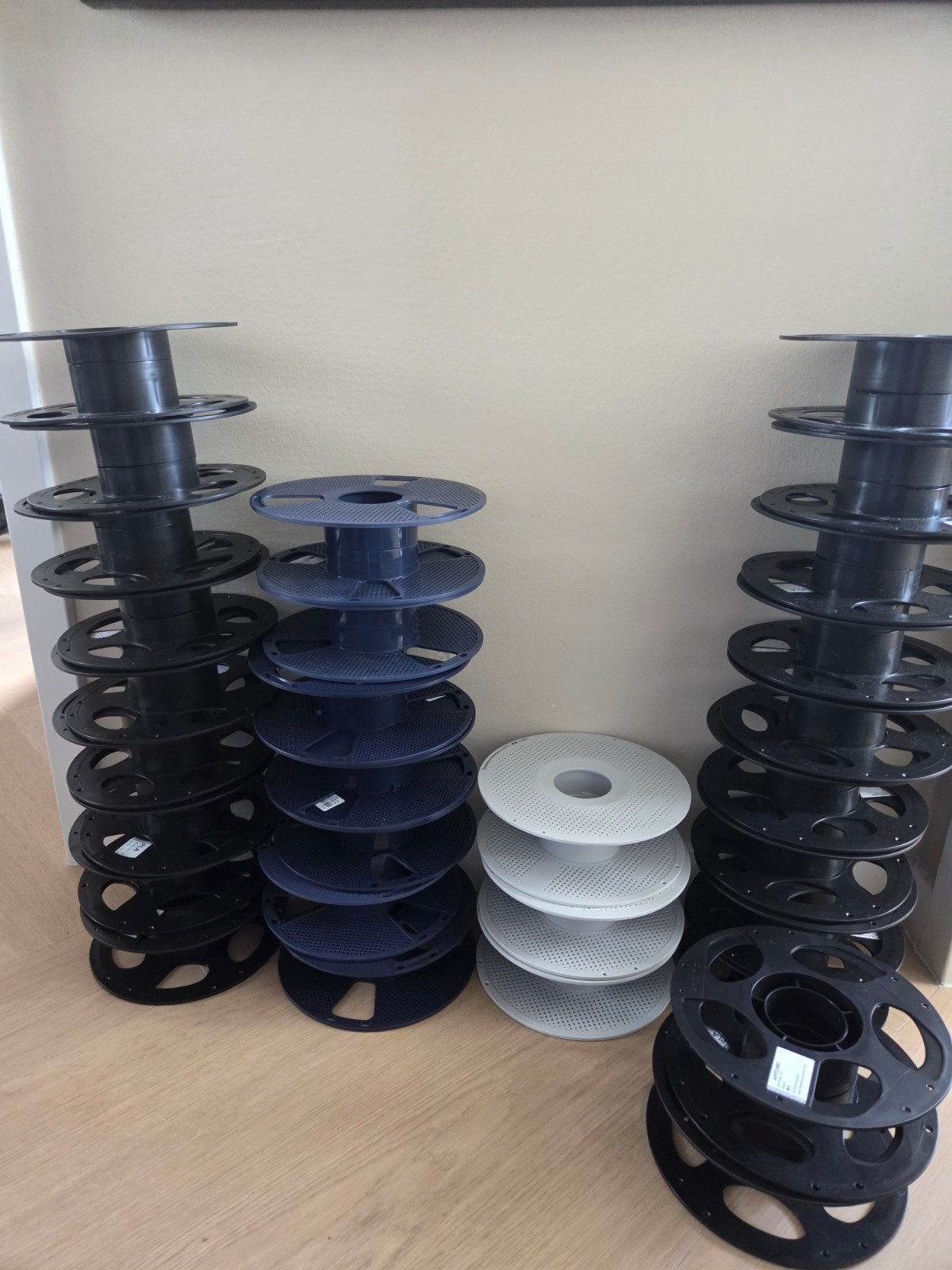 29 3D printer herbruikbare spoelen - Anycubic, Sunlu, Computers en Software, Ophalen of Verzenden, Gebruikt, Filamentrollen