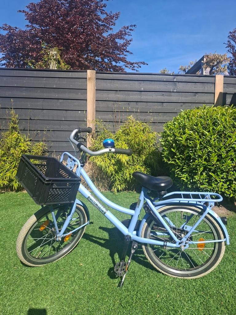 Alpina kinderfiets met krat, 18 inch, Ophalen, Zo goed als nieuw, 18 inch