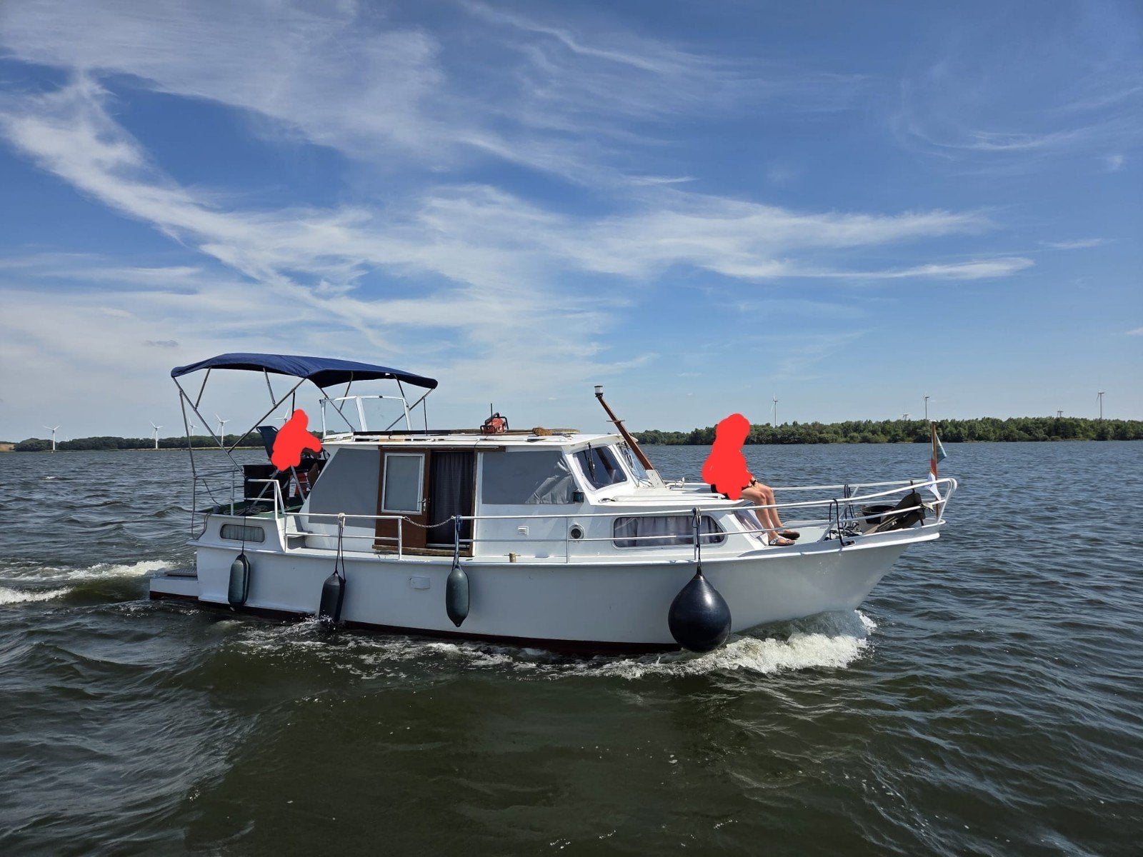 Stabilla Kruiser 9m met Mercedes OM621 55pk, Watersport en Boten, Motorboten en Motorjachten, Overige merken, 9 m, Gebruikt, Binnenboordmotor