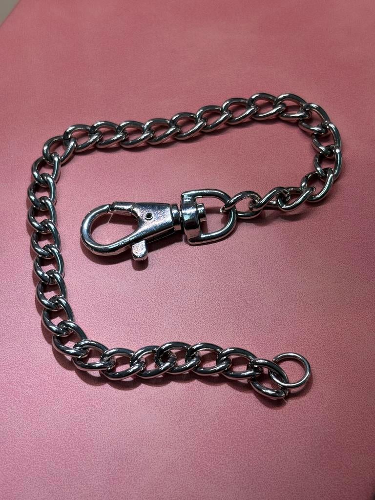 Stalen armband of horlogeketting, Ophalen of Verzenden, Zo goed als nieuw