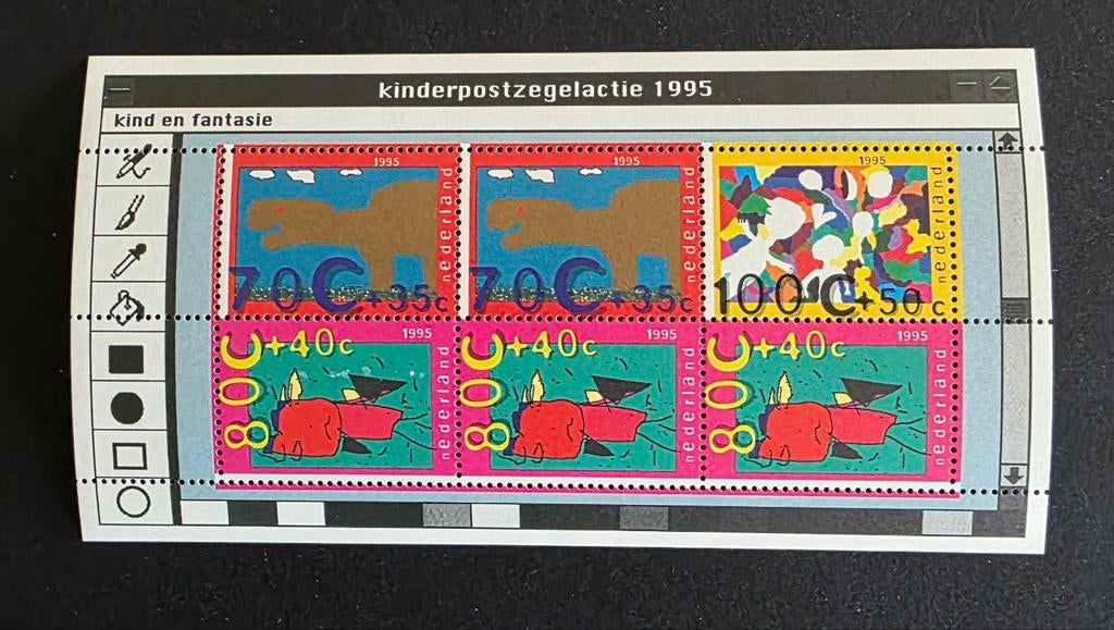 Nederland Kinderpostzegels 1995 - Kind en Fantasie, Ophalen of Verzenden, Na 1940, Postfris