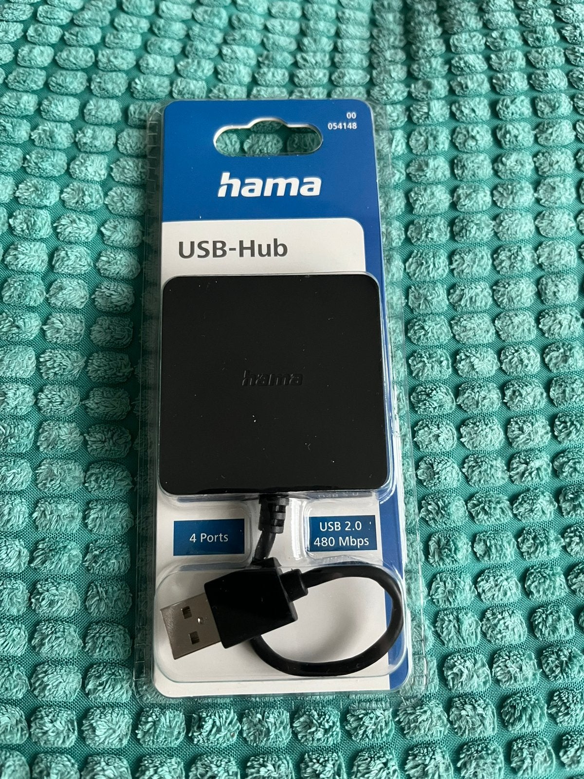 nieuwe Hama USB-A Hub met 4 USB-A poorten., Ophalen of Verzenden, Nieuw