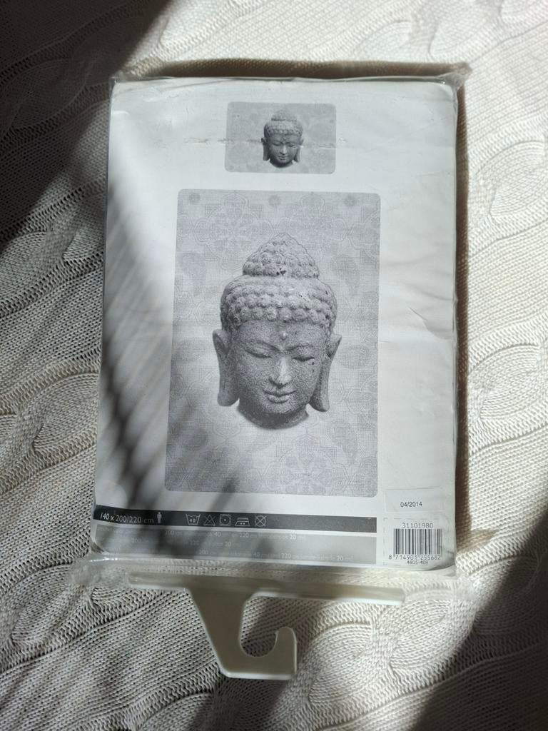 Nieuw dekbedovertrek met boeddha hoofd, Ophalen of Verzenden