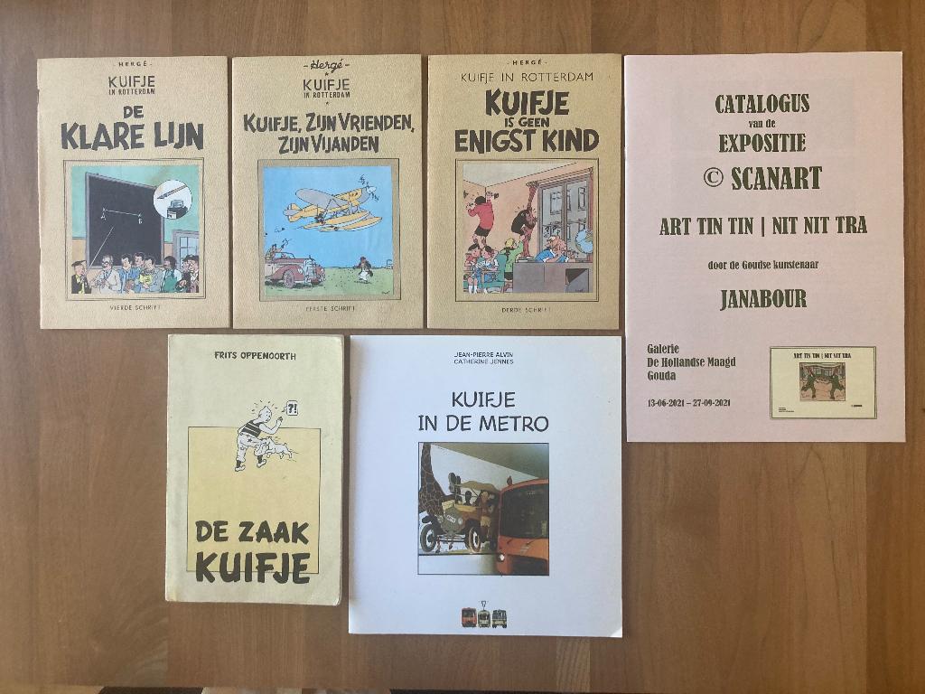 Unieke Kuifje uitgaven (6 bijzondere items – zeldzaam!), Gelezen, Diverse zie beschrijving, Ophalen of Verzenden, Meerdere stripboeken