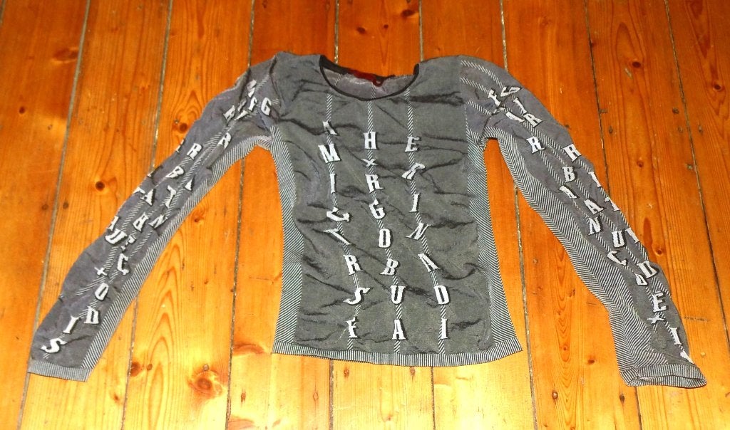 mooie Le Jean de Marithe Francois Girbaud longsleeve 116, Meisje, Zo goed als nieuw, Shirt of Longsleeve, Francois Girbaud