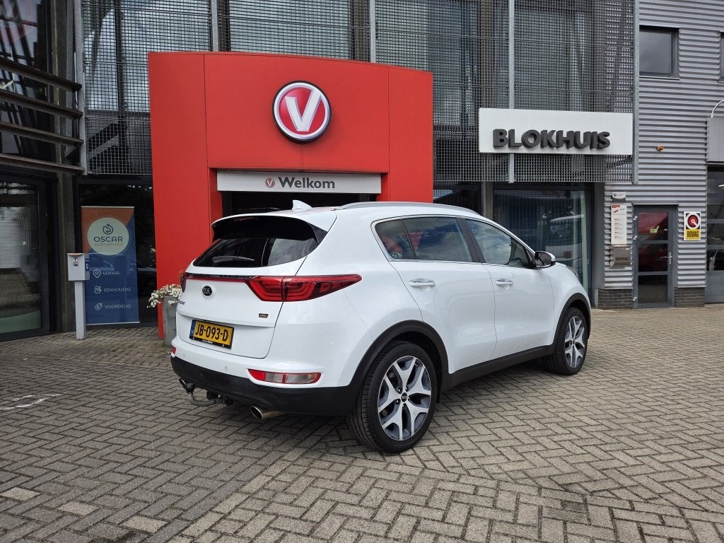 Kia Sportage 1.6 GDI DynamicLine I Trekhaak I Climate I Crui, Auto's, Keurmerk '100% Onderhouden', 12 maanden, Stof, Gebruikt