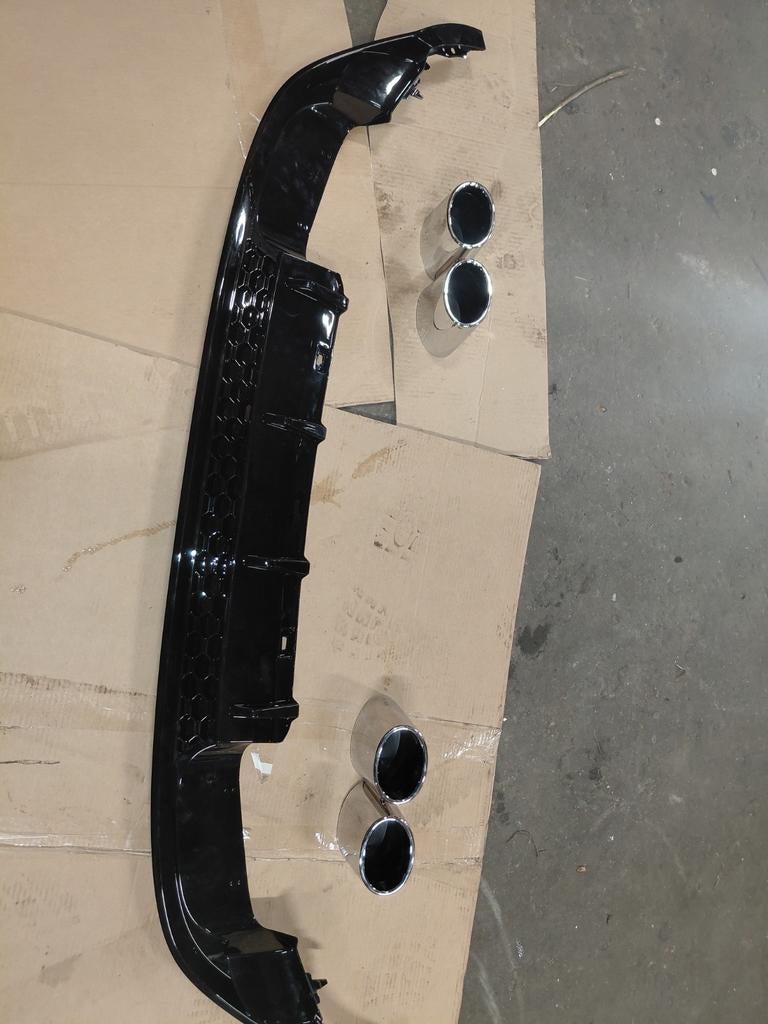 Achter diffuser golf 7.5 r met sierstukken, Volkswagen, Nieuw, Ophalen of Verzenden, Bumper