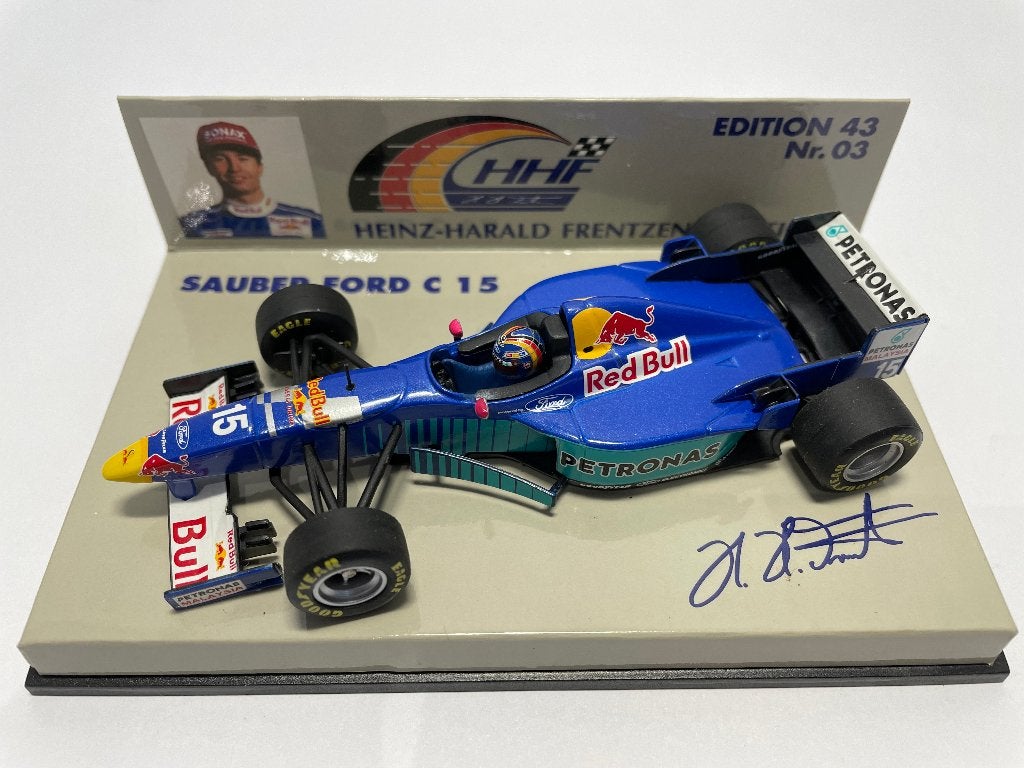 Red Bull Sauber Petronas C15 H.H. Frentzen 1996, Ophalen of Verzenden, Zo goed als nieuw, Formule 1