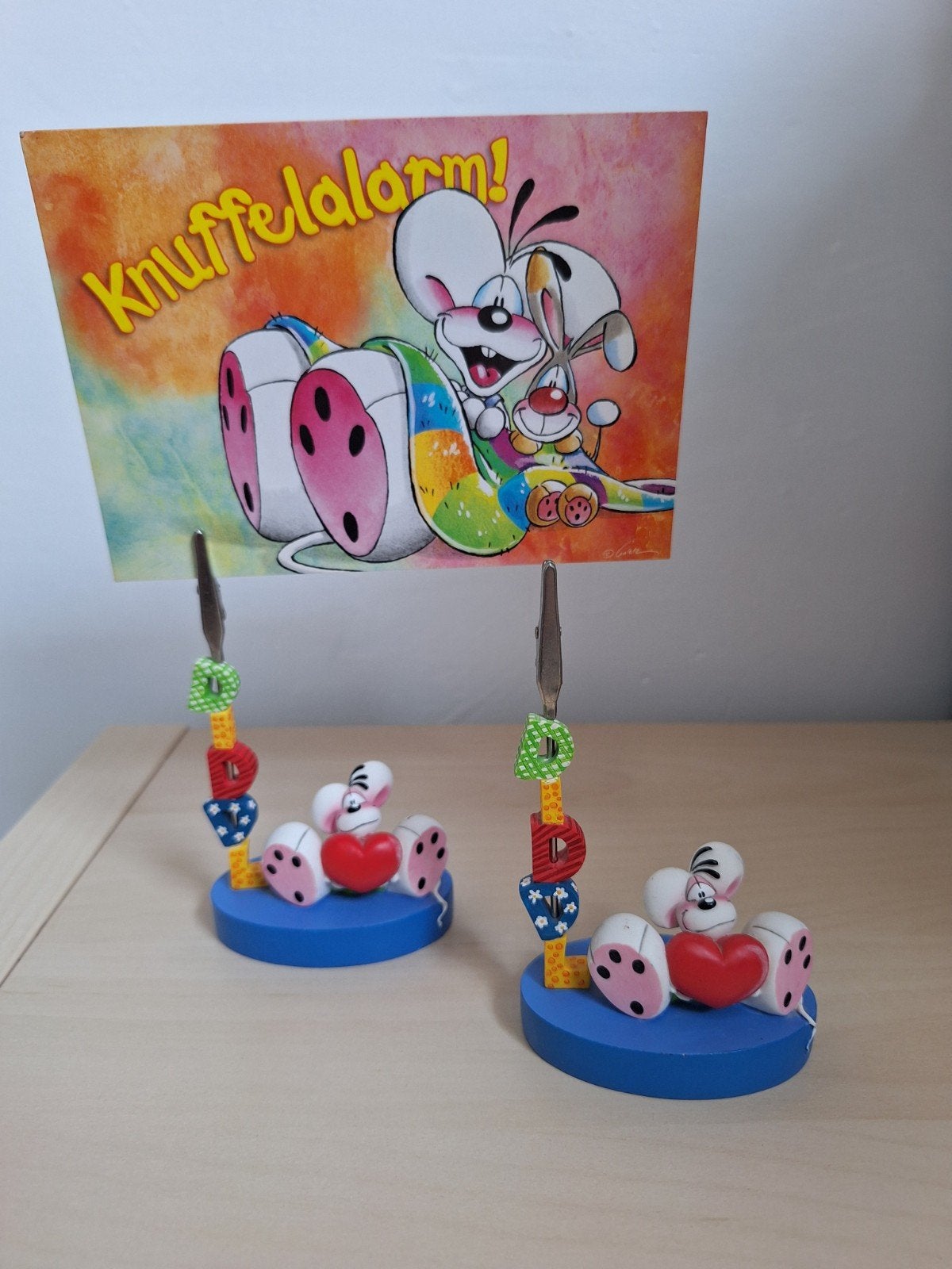 Diddl fotoklemmen, Verzamelen, Diddl, Ophalen of Verzenden, Diddl, Zo goed als nieuw, Beeldje of Figuurtje