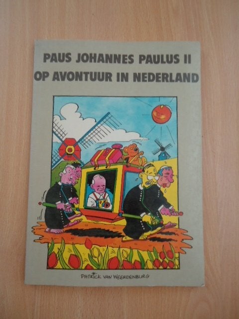 Paus Johannes Paulus II op avontuur in Nederland, stripboek, Eén stripboek, Ophalen of Verzenden, Gelezen