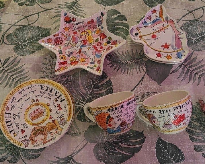 Blond Amsterdam servies, Huis en Inrichting, Keuken | Servies, Ophalen, Zo goed als nieuw, Overige stijlen, Kop(pen) en/of Schotel(s)