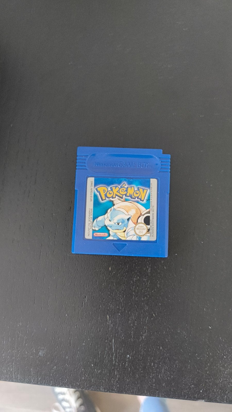 Pokémon Blue Version Game Boy, Gebruikt, 1 speler, Ophalen of Verzenden, Role Playing Game (Rpg)
