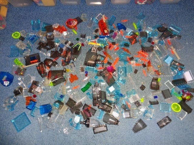 Partij O107=Lego ruiten gemengd, Lego, Lego, Gebruikt, Lego