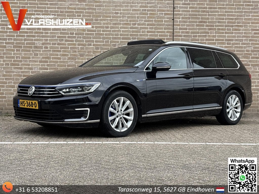 Volkswagen Passat Variant 1.4 TSI GTE Highline | € 6.900,-, Auto's, Volkswagen, Gebruikt, 4 cilinders, Zwart, Hybride Elektrisch/Benzine