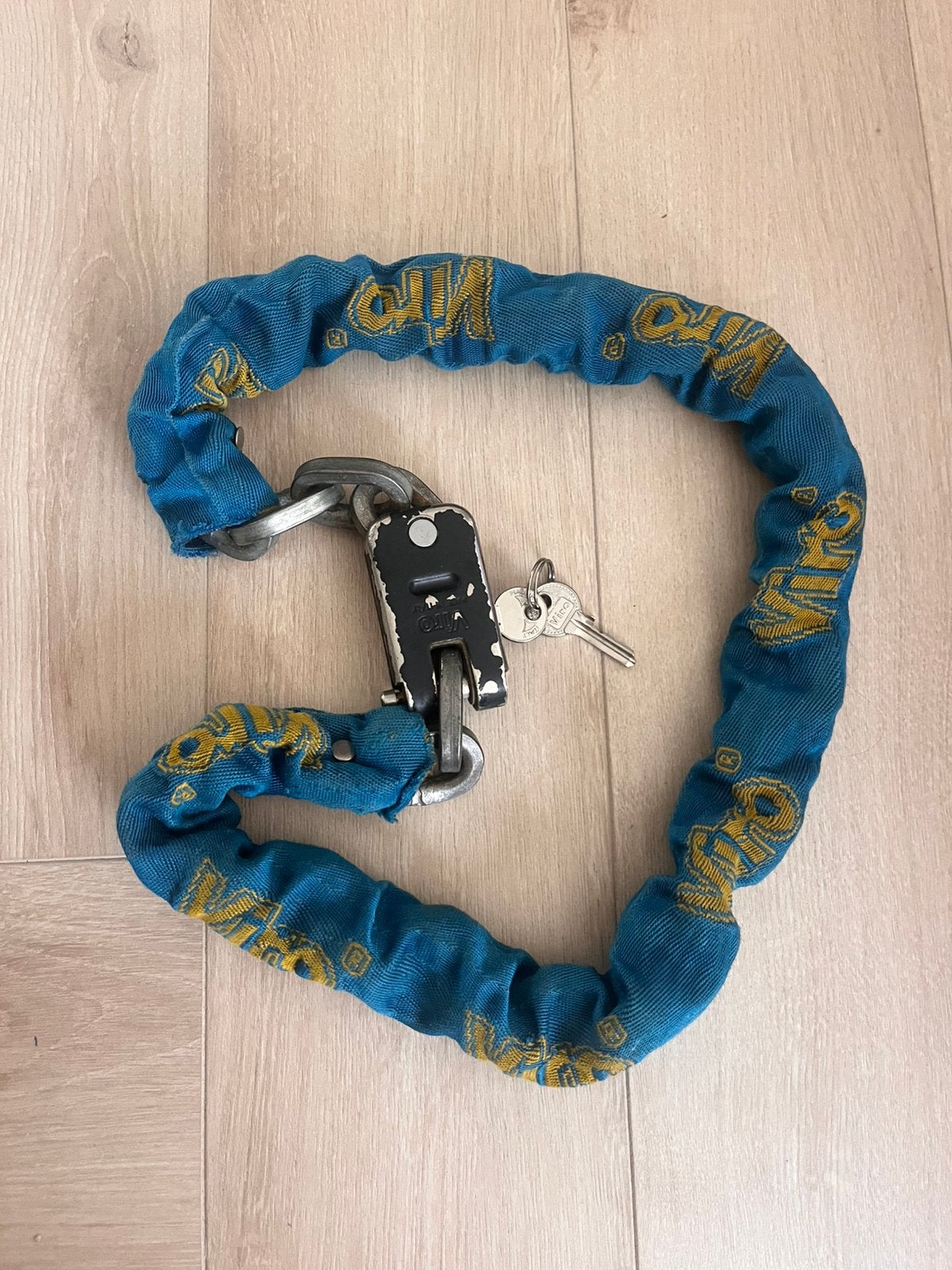 Viro kettingslot met 2 sleutels, Ophalen, Gebruikt, Kettingslot
