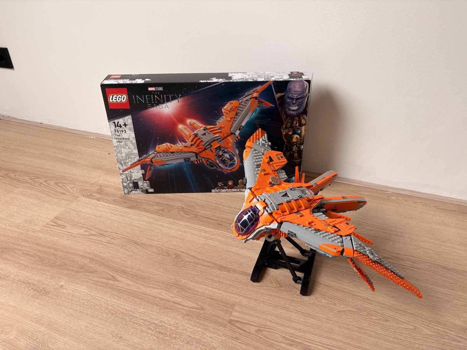 LEGO Marvel The Guardians' Ship 76193, Verzenden, Zo goed als nieuw