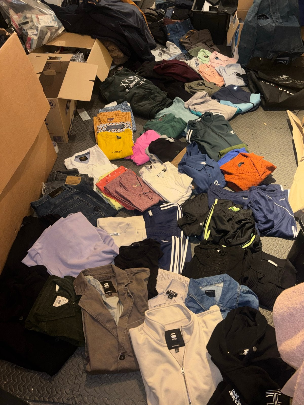 Grote partij heren pakken G-Star, Nike, polo rapkh160 stuks, Ophalen of Verzenden, Gedragen