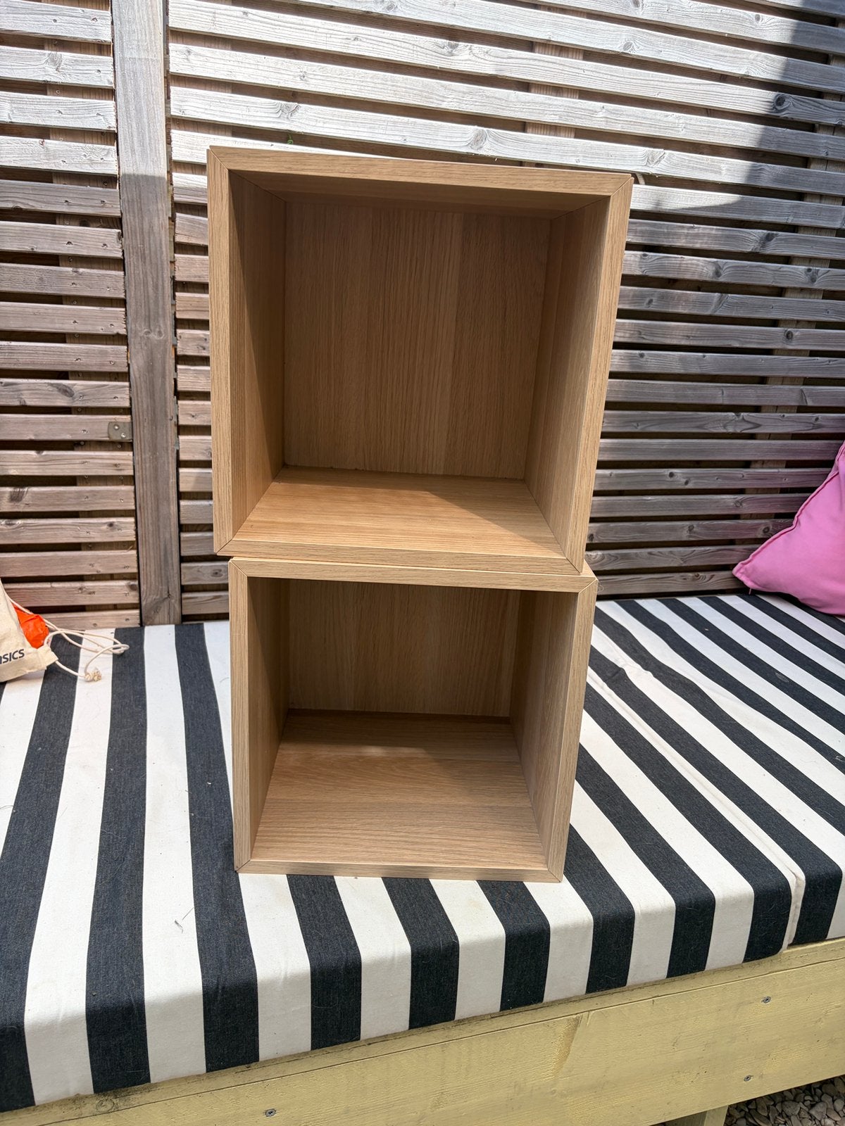 IKEA EKET kastjes, Ophalen, Gebruikt