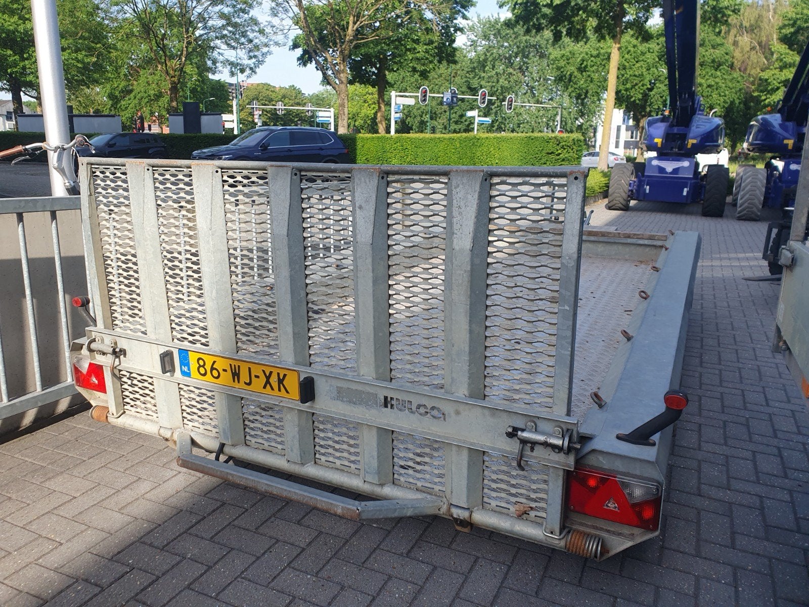 Hulco terrax 3 ton 4x180 verlaagd bj 2013 nu 2750ex, Ophalen of Verzenden