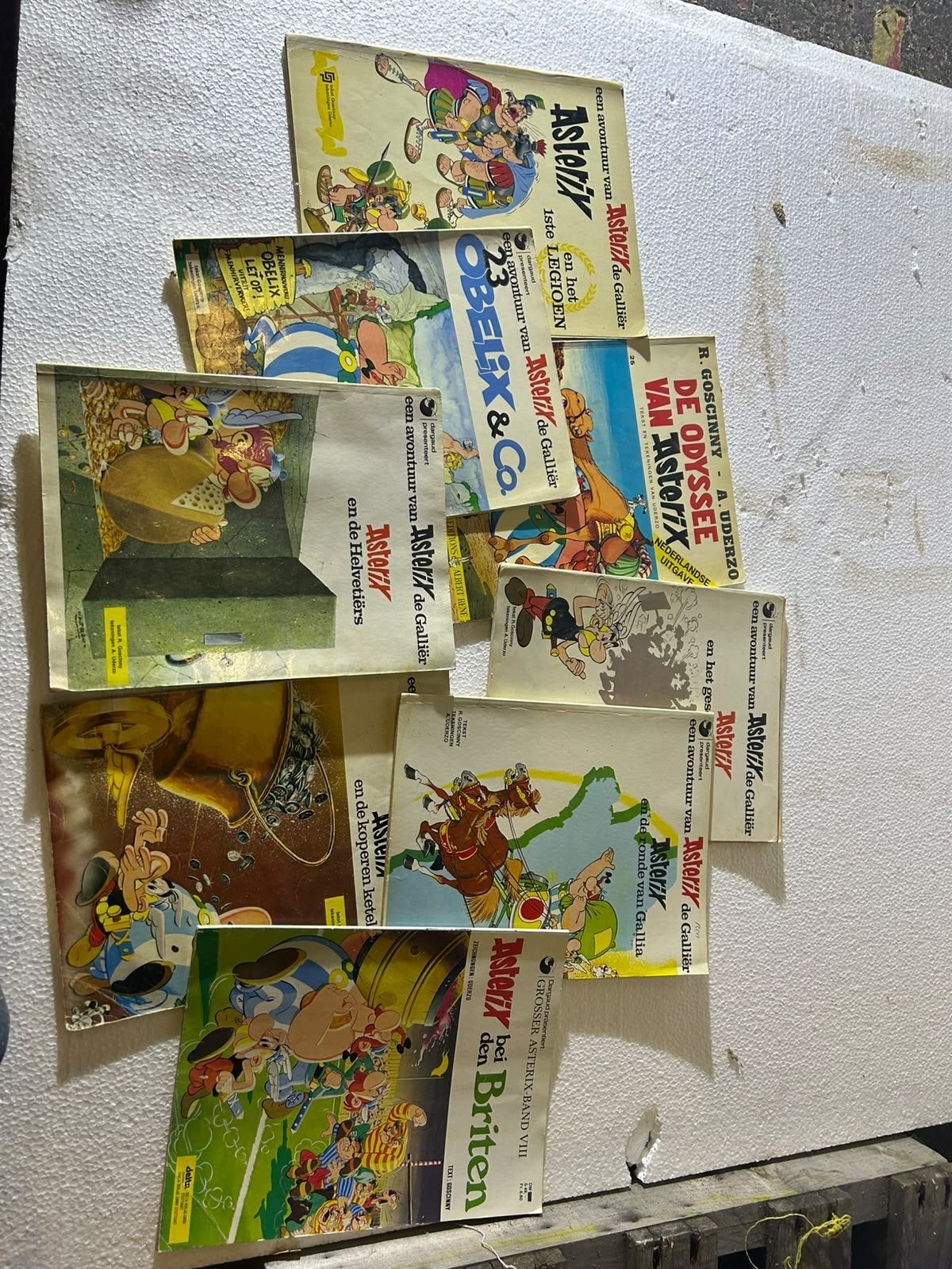 Asterix stripboeken collectie - 8 delen, Boeken, Meerdere stripboeken, Ophalen, Gelezen
