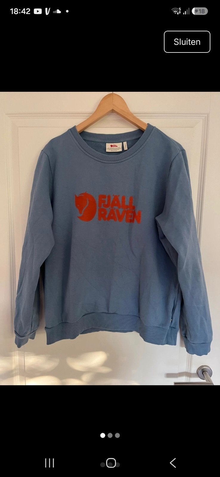 Fjällräven dames sweater maat L in zeer goede staat, Kleding | Dames, Blauw, Maat 42/44 (L), Ophalen of Verzenden, Zo goed als nieuw