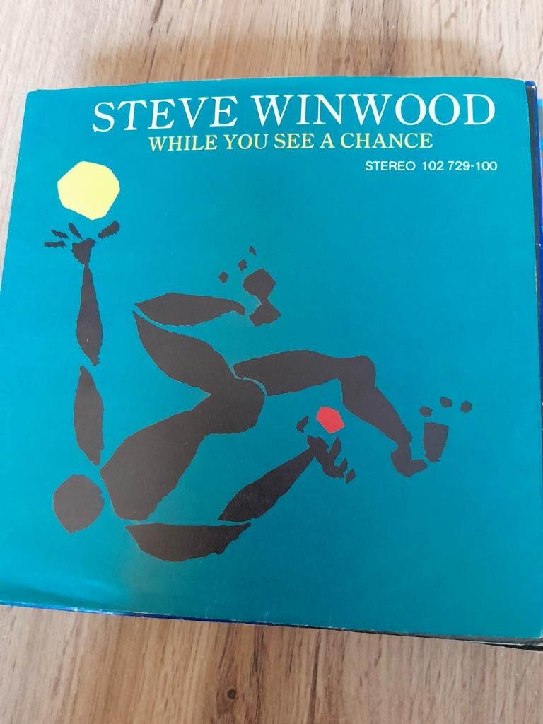 Steve winwood 7inch while you see a a chance, Ophalen of Verzenden, Zo goed als nieuw, Pop