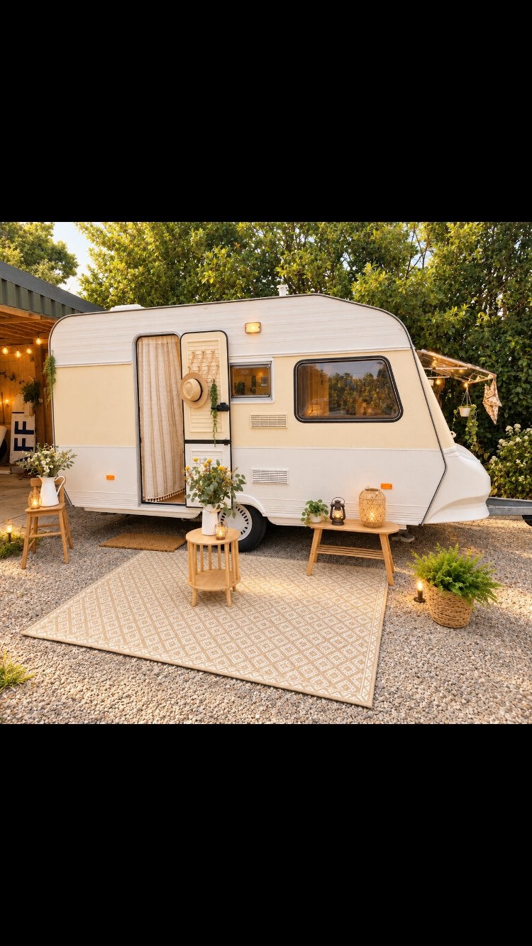 Caravan te koop. BOVAG gekeurde caravan. Retro 4 pers