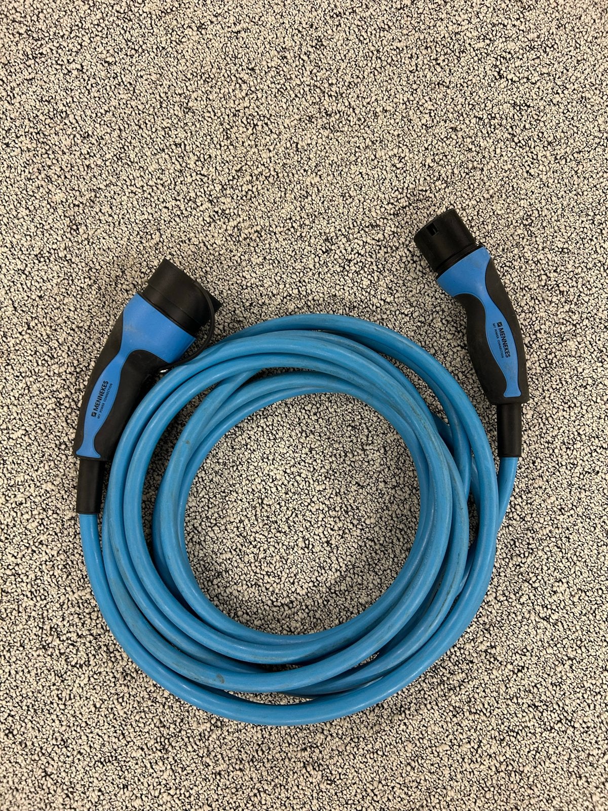 Mennekes laadkabel 7,6 meter!! - Type 2 naar 2 /3fase 32 amp, Auto diversen, Ophalen of Verzenden, Gebruikt, Laadkabel