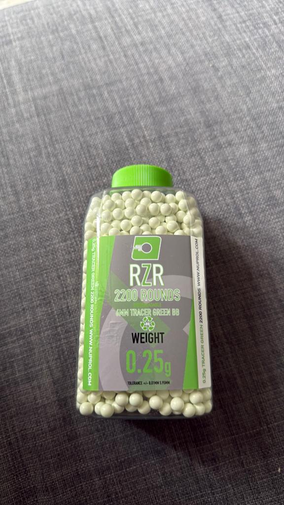 Airsoft BBs 2200 tracer, Ophalen of Verzenden, Nieuw