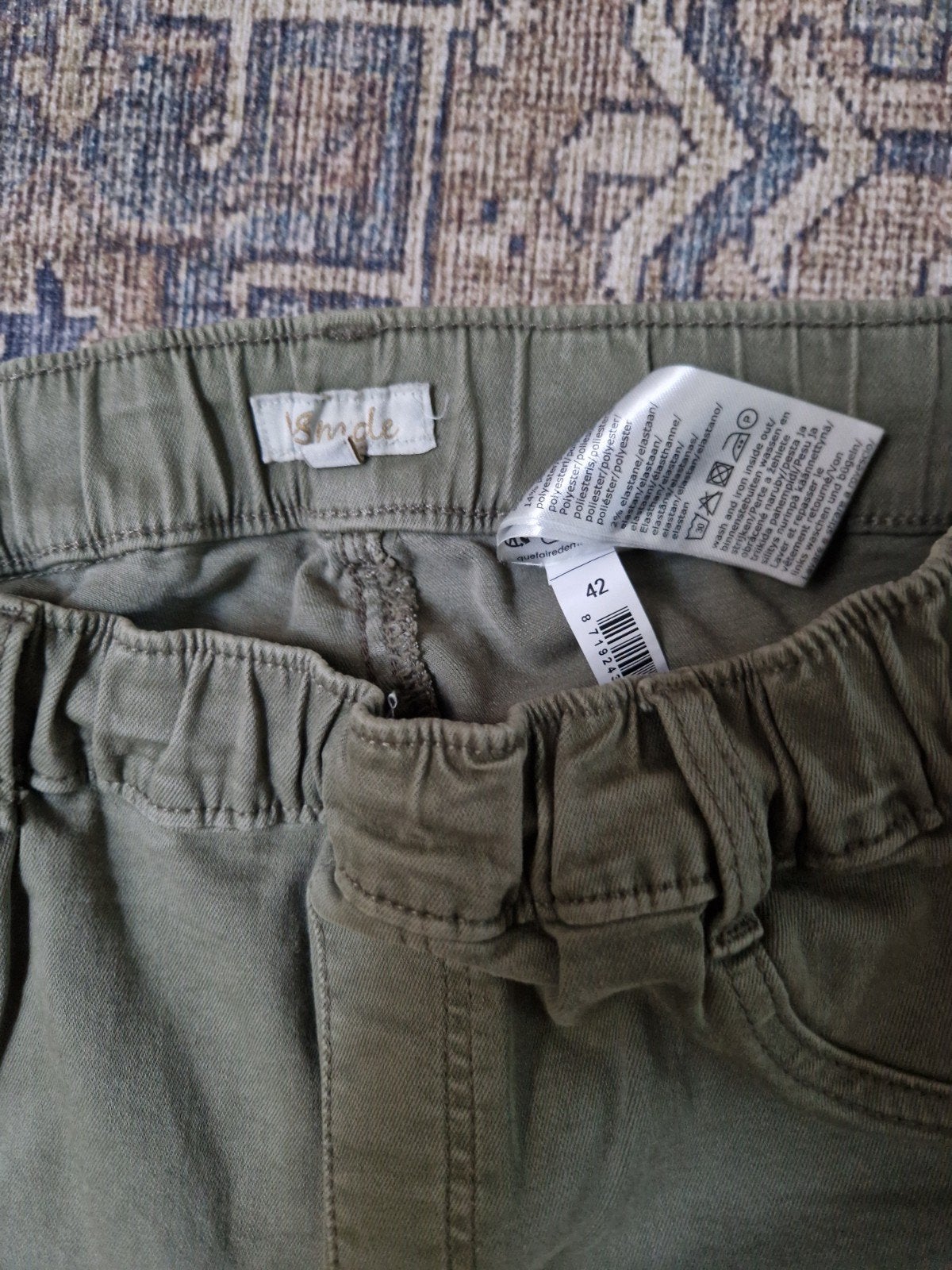 MS mode 3/4 broek maat 42, Kleding | Dames, Zwart, Maat 42/44 (L), Ophalen of Verzenden, Zo goed als nieuw