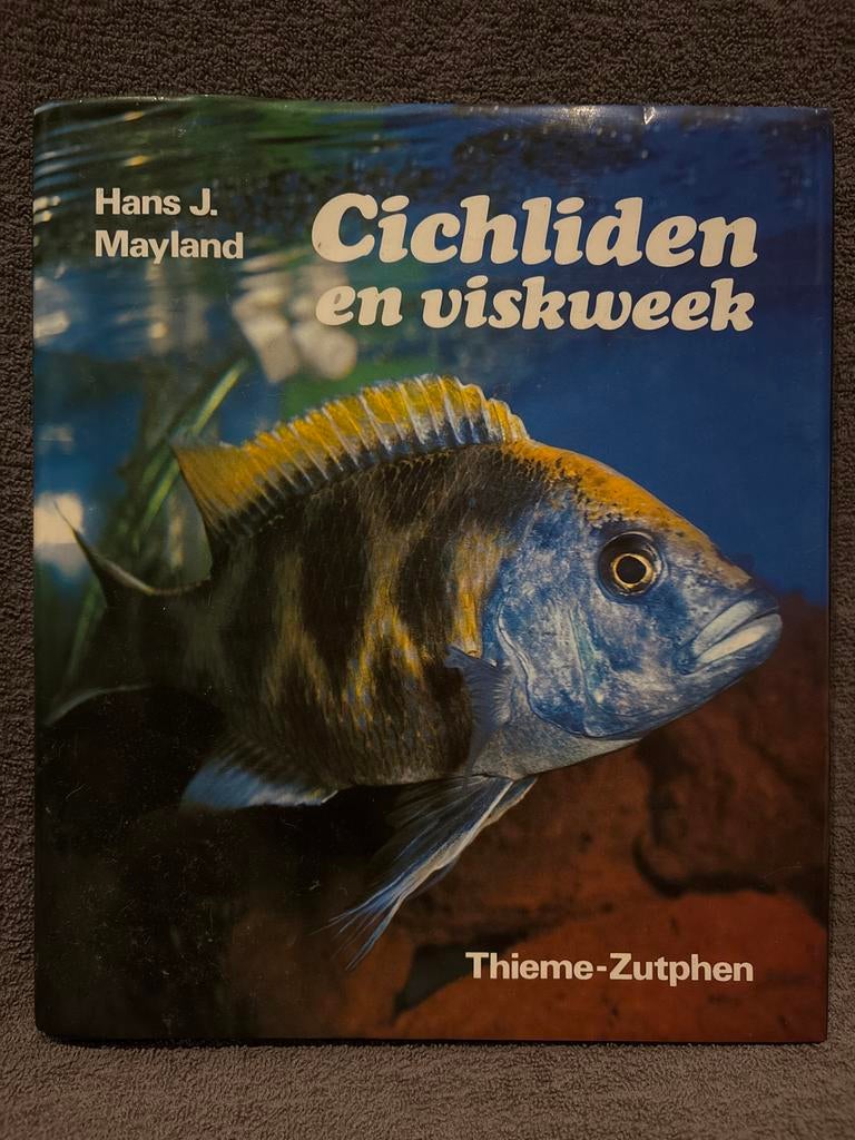 Cichliden en viskweek - Hans J. Mayland, Ophalen of Verzenden, Gelezen, Overige onderwerpen
