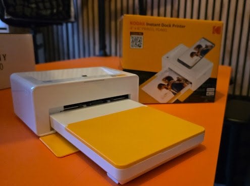 Kodak Dock Plus Instant Fotoprinter - Zo goed als nieuw, Fotoprinter, Kleur printen, Ophalen of Verzenden, Zo goed als nieuw