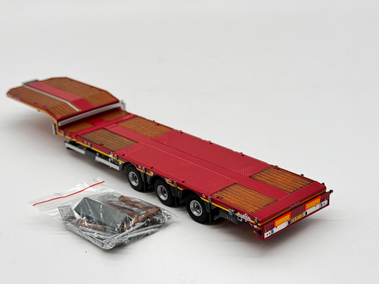 WSI uitschuifbare 3 assige NOOTEBOOM dieplader, Hobby en Vrije tijd, Modelauto's | 1:50, ., Nieuw, Ophalen of Verzenden, .