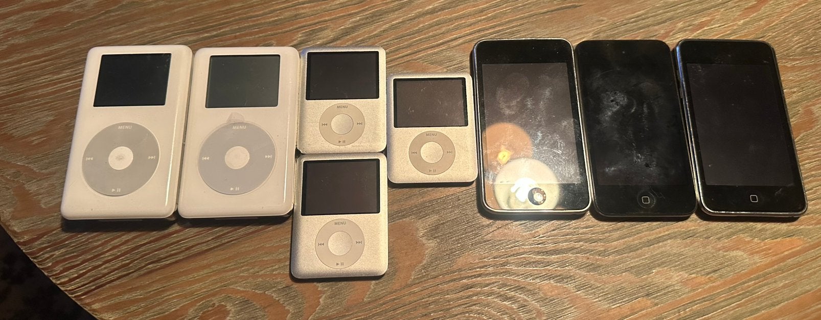 8 ipods, Audio, Tv en Foto, Mp3-spelers | Apple iPod, Ophalen of Verzenden, Zo goed als nieuw, Classic