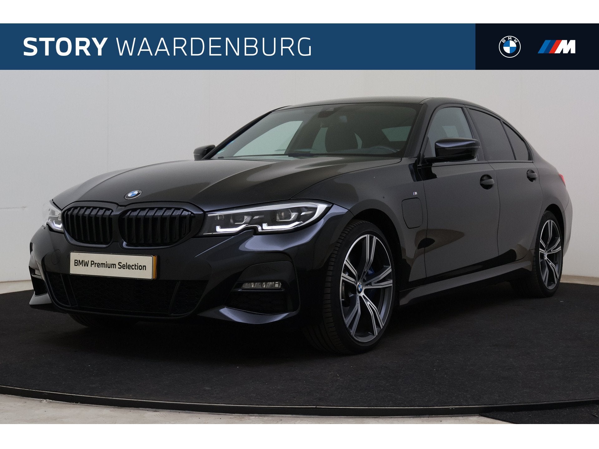 BMW 3 Serie 330e High Executive M Sport Automaat / Sportstoe, Auto's, Achterwielaandrijving, Gebruikt, 4 cilinders, Met garantie (alle)