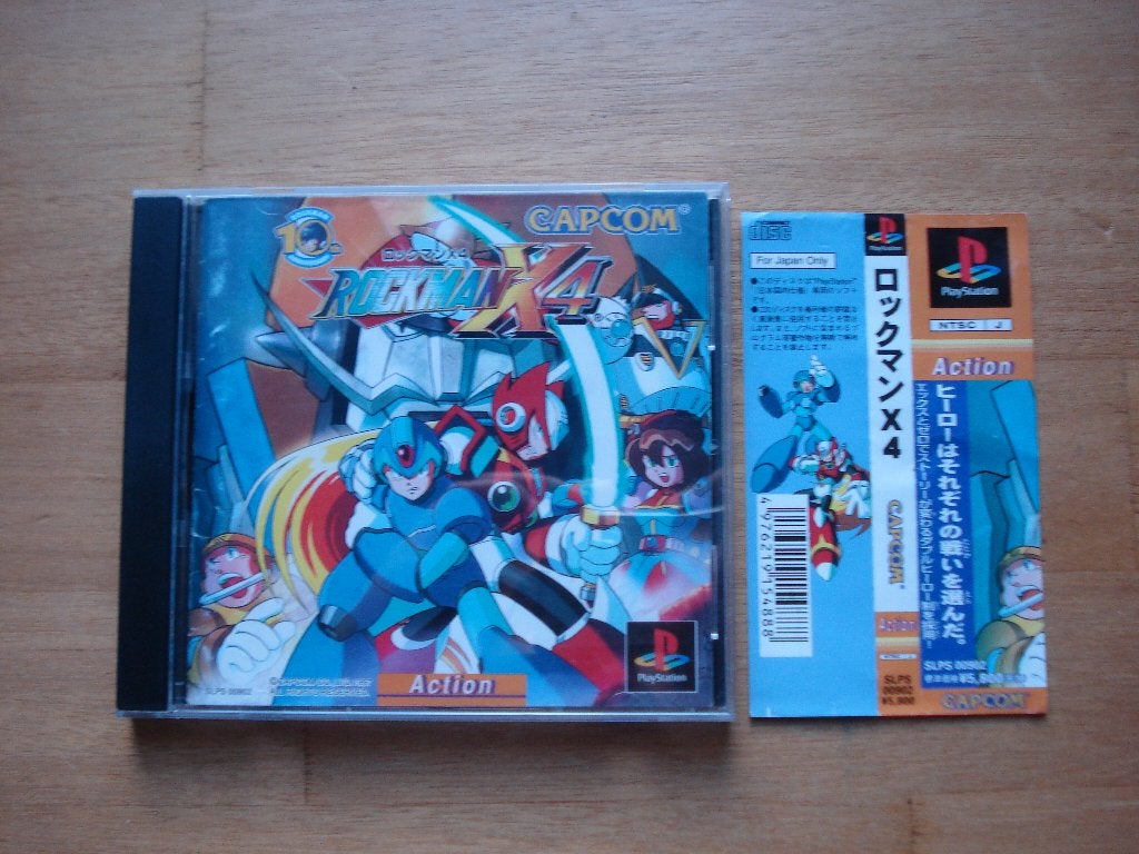 Rockman x4 ps1 japan, 1 speler, Racen en Vliegen, Ophalen of Verzenden, Zo goed als nieuw