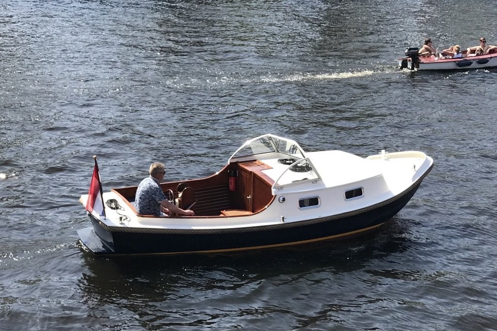 kajuit sloep 6m, Watersport en Boten, Gebruikt, Staal, Binnenboordmotor, Diesel