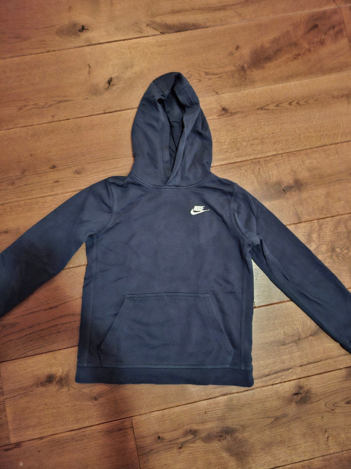 Nike hoodie blauw maat 147-158, Gebruikt, Jongen of Meisje, Trui of Vest, Ophalen of Verzenden