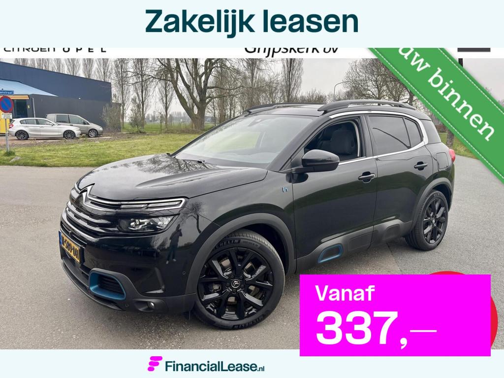 Citroen C5 Aircross 1.6 Plug-in Hybrid 225pk Shine, Euro 6, 4 cilinders, C5 Aircross, Zwart
