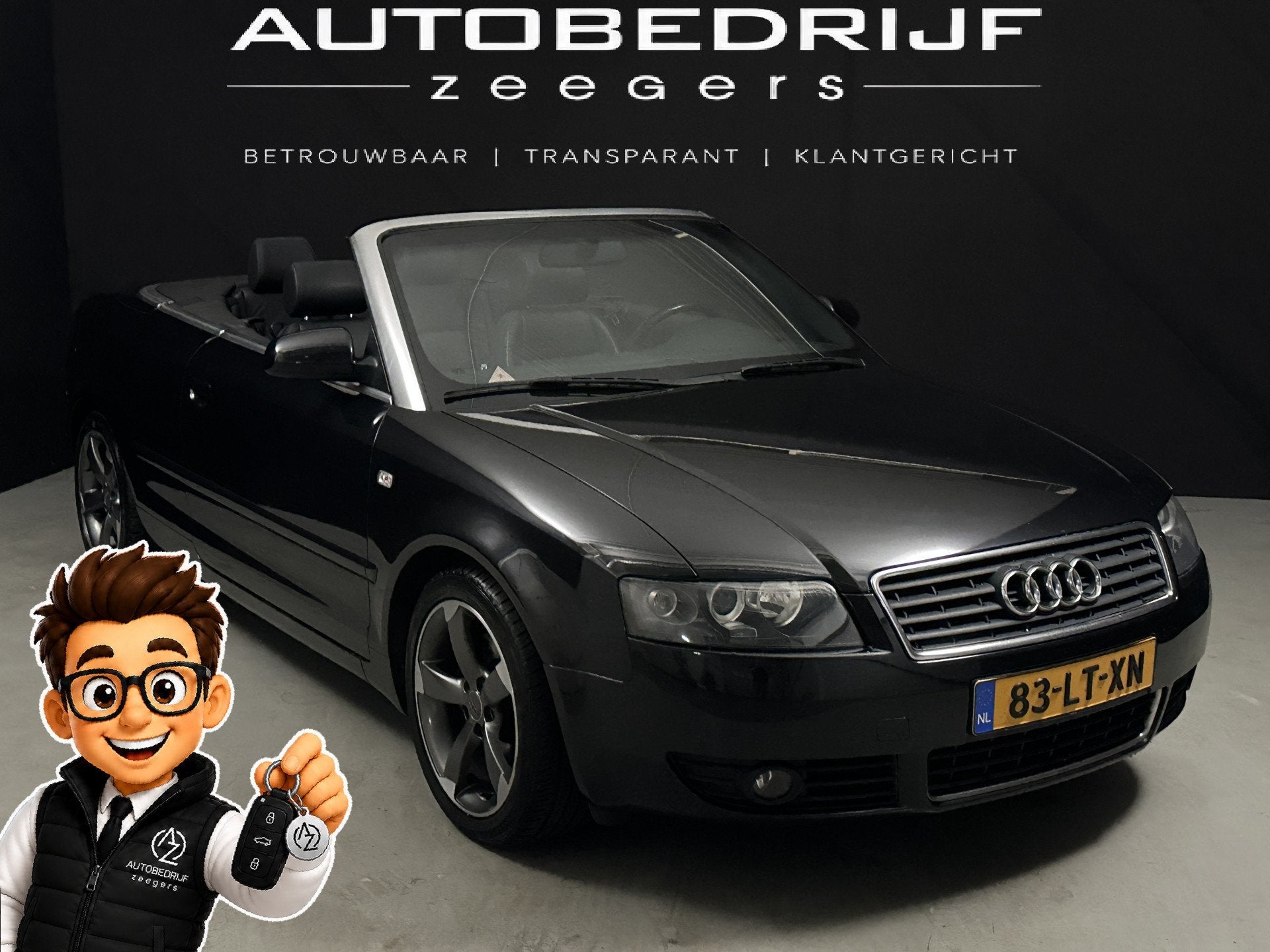 Audi A4 Cabriolet 2.4 V6 Exclusive S-line *Cabrio*Heatseat*F, Voorwielaandrijving, Cabriolet, 4 stoelen, A4