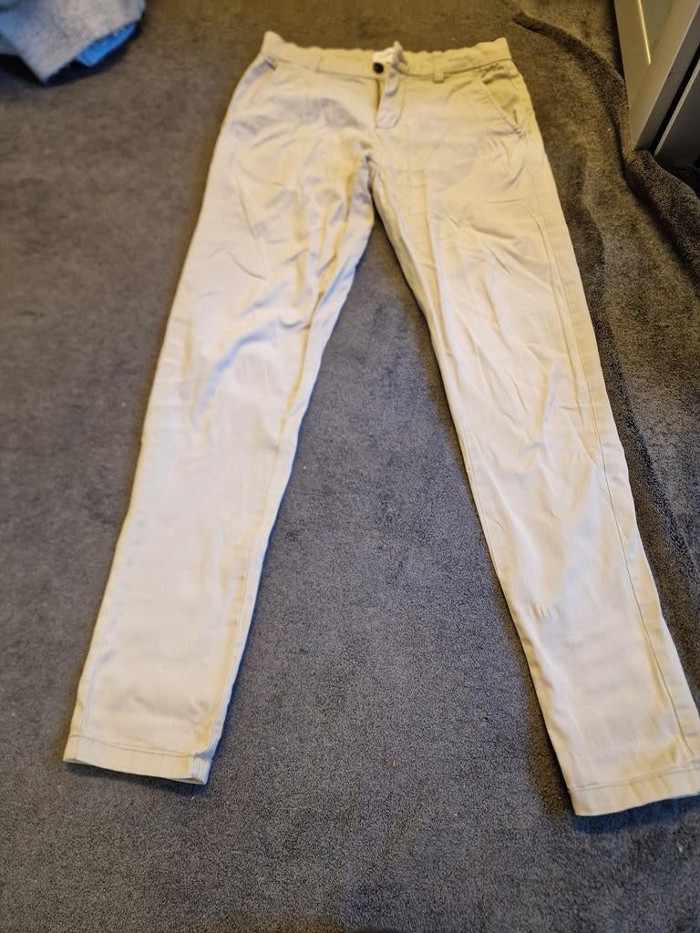 Lindbergh White Chino Broek - Maat 28/32, Lindbergh White, Beige, Overige maten, Ophalen of Verzenden