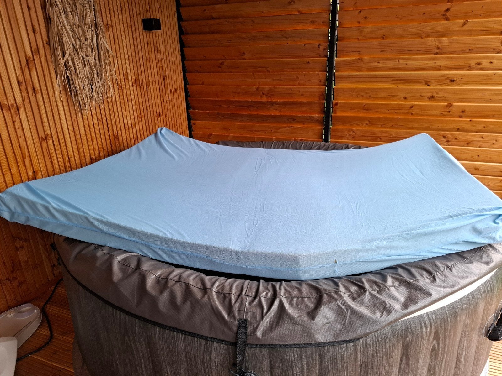 matras Frans bed caravan, Caravans en Kamperen, Ophalen, Gebruikt