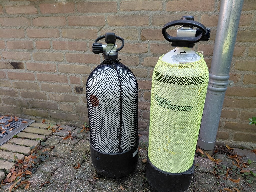 Duikflessen, Watersport en Boten, Ophalen, Gebruikt, Duikfles